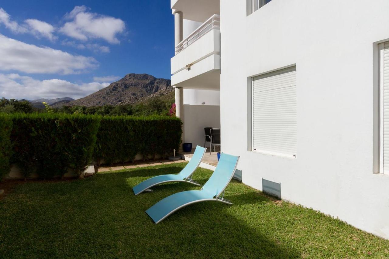 Ground Floor With Private Garden Bellresguard Lägenhet Port de Pollença Exteriör bild